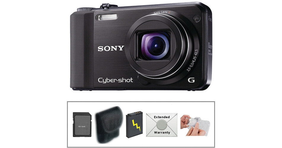 Sony Cyber-shot DSC-HX7V Digital Camera with Deluxe Accessory