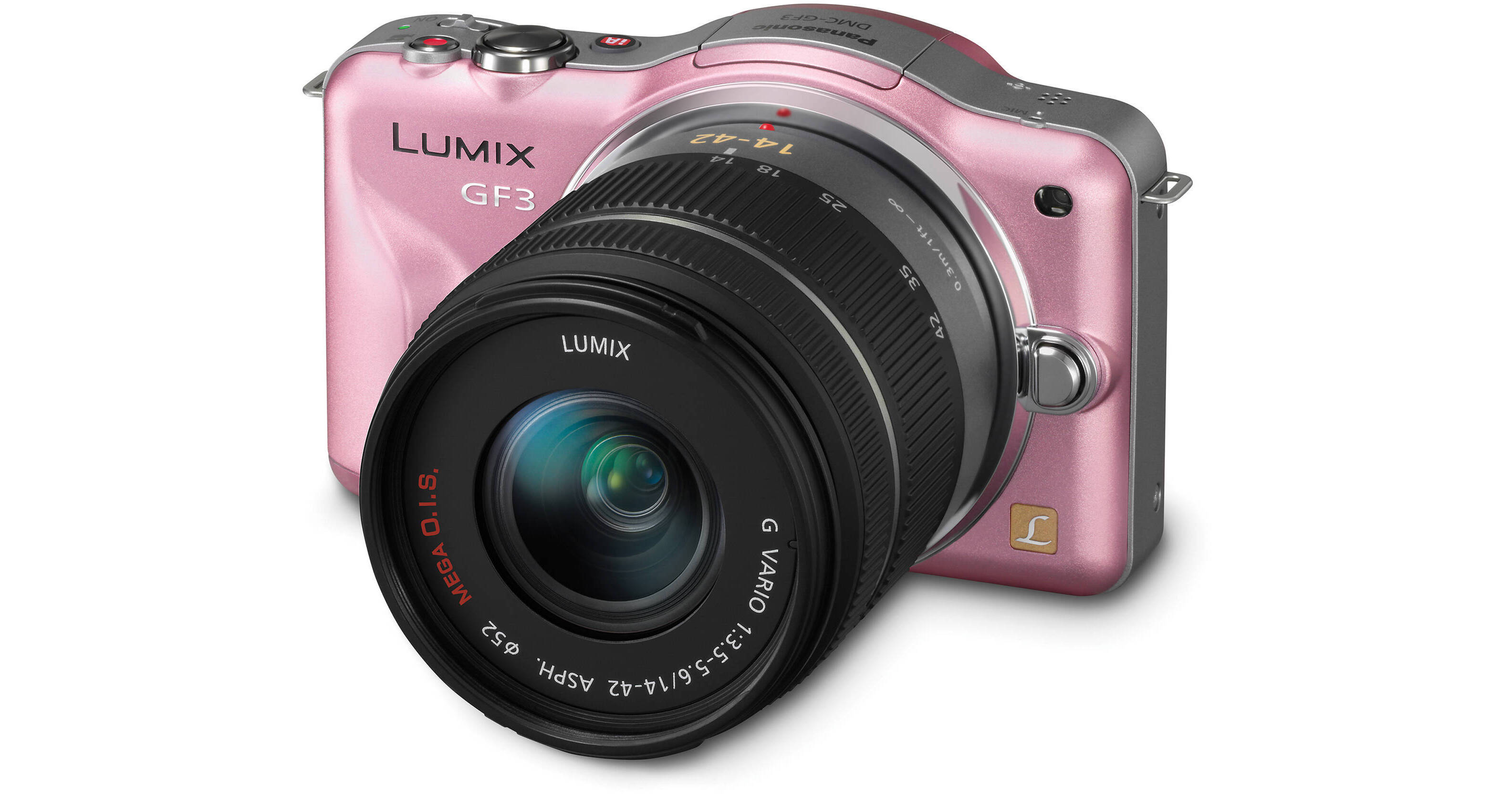 Panasonic Lumix DMC-GF3 Digital Camera with 14-42mm DMC-GF3KP