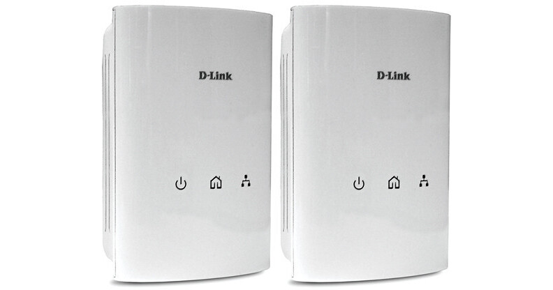 D Link PowerLine AV Network Adapter Starter Kit DHP 307AV B H