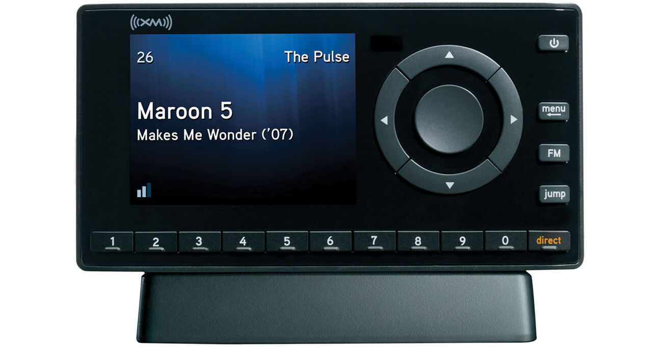 XM Satellite Radio XM onyX Dock & Play Radio With Home Kit