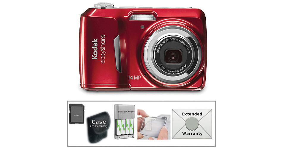 Kodak EasyShare C1530 Digital Camera with Deluxe Accessory Kit