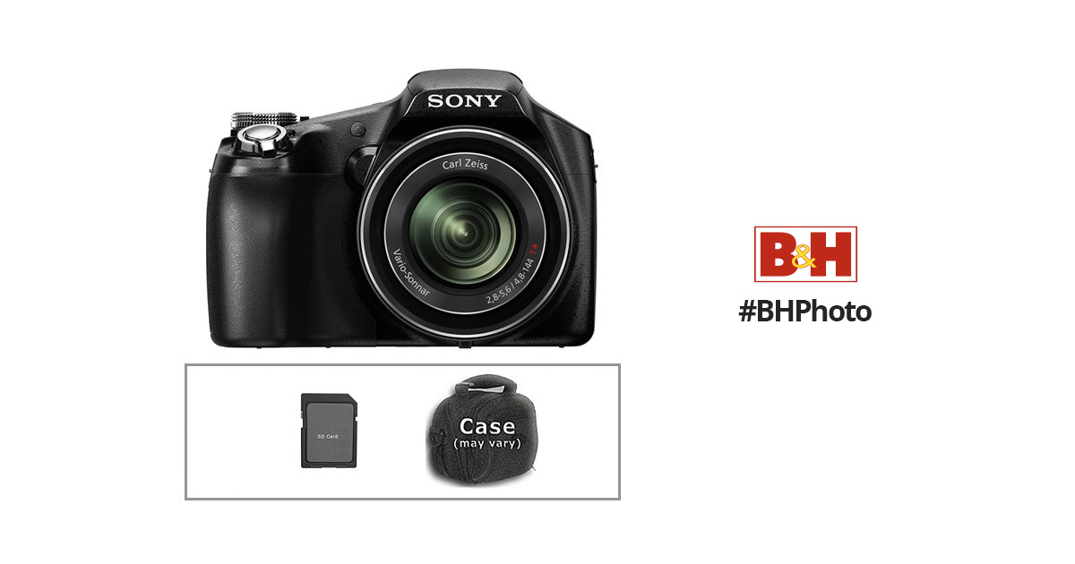 Sony Cyber-shot DSC-HX100V Digital Camera with Basic Accessory