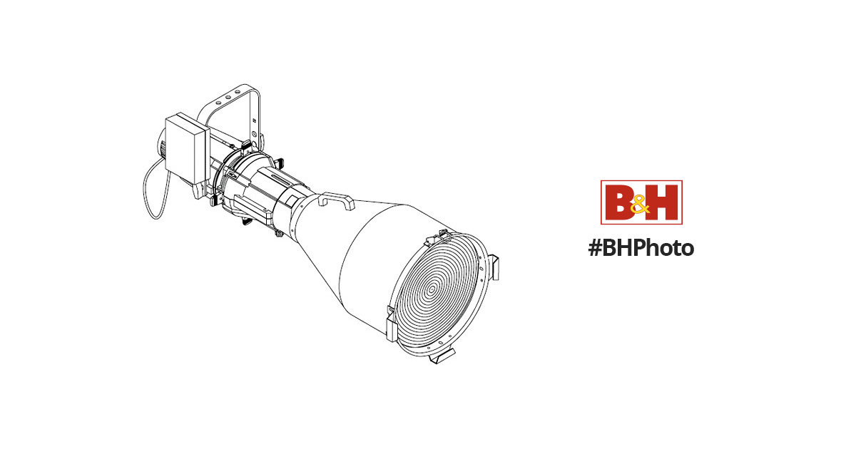 ETC Source Four 70 W HID Fixture Body Assembly 7060A14591C B&H