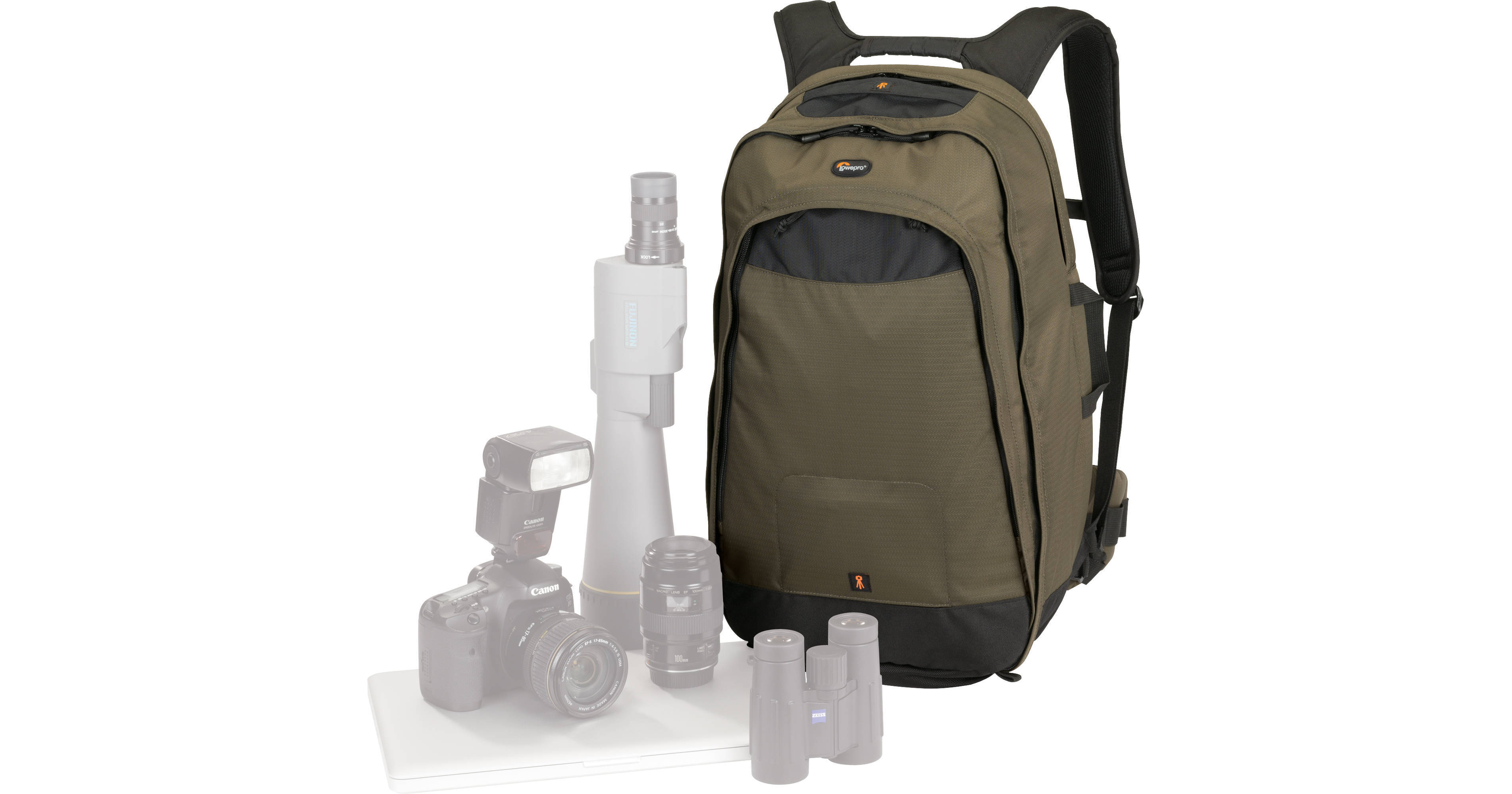 Lowepro Scope Photo Travel 350 AW Backpack (Dark Olive) LP36358