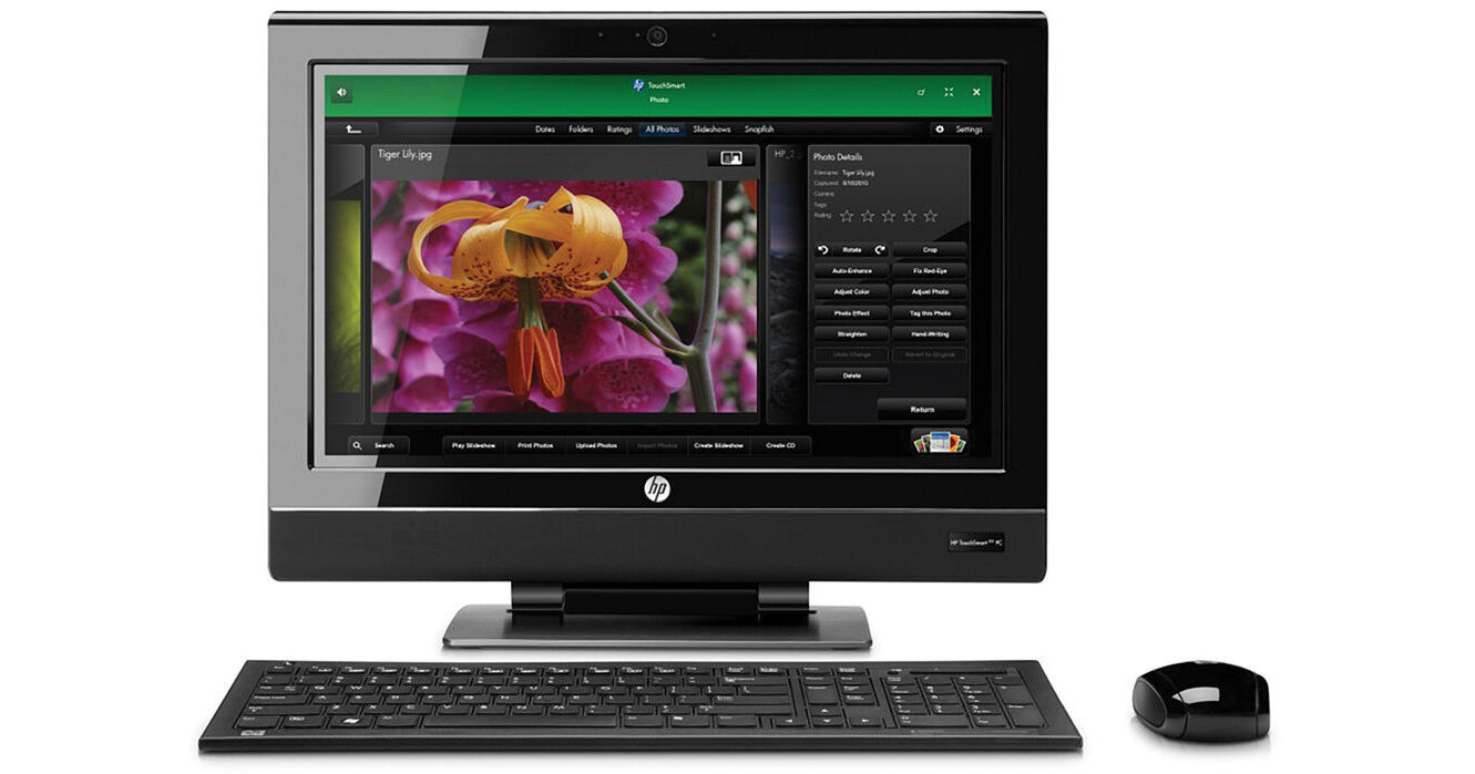 Hp touchsmart 310 pc не включается экран