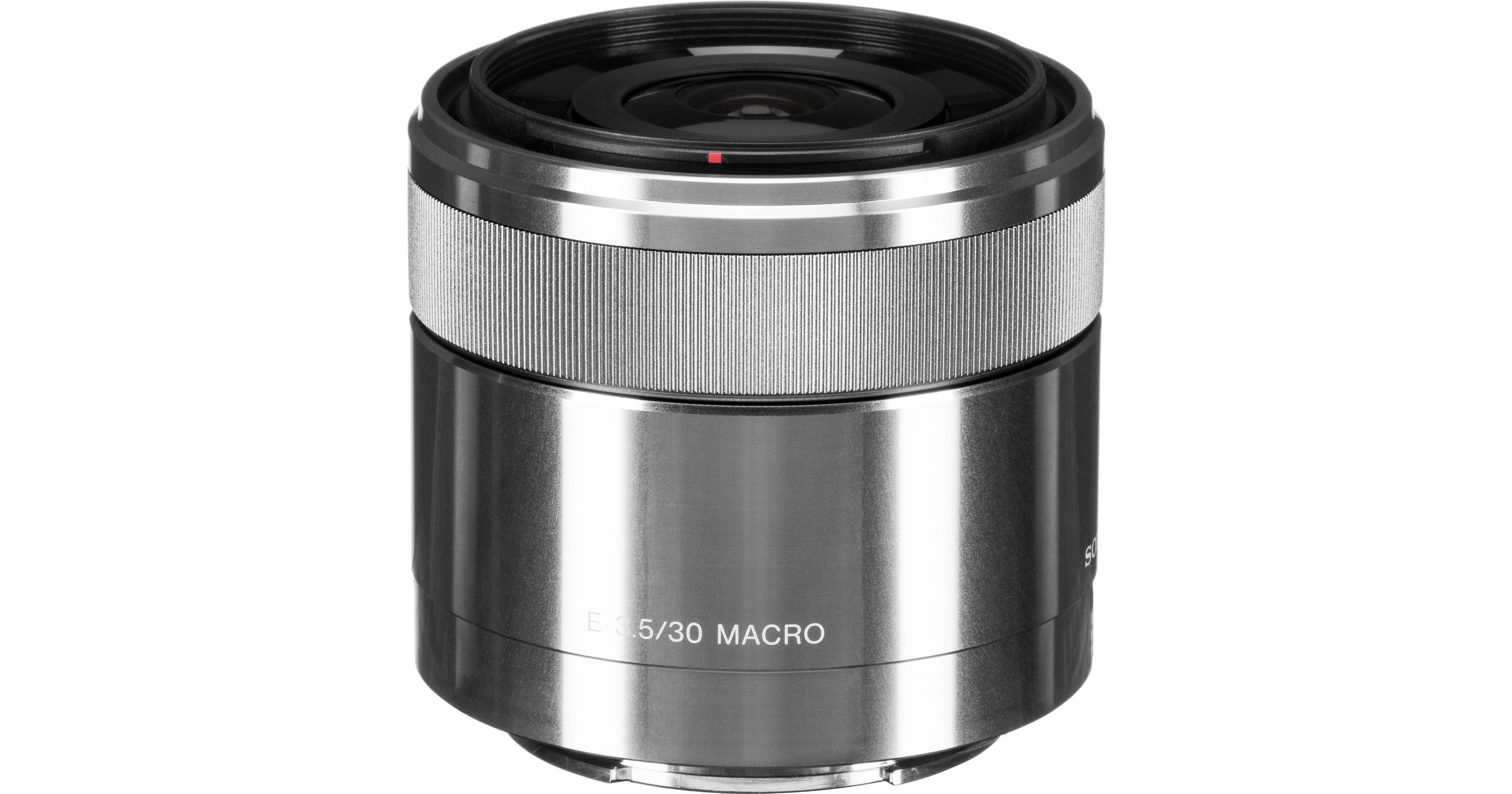 Sony E 30mm f/3.5 Macro Lens SEL30M35 B&H Photo Video