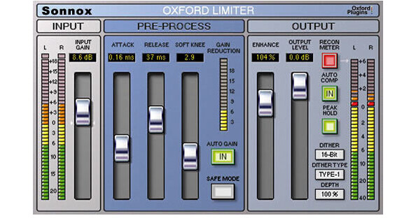 sonnox oxford limiter