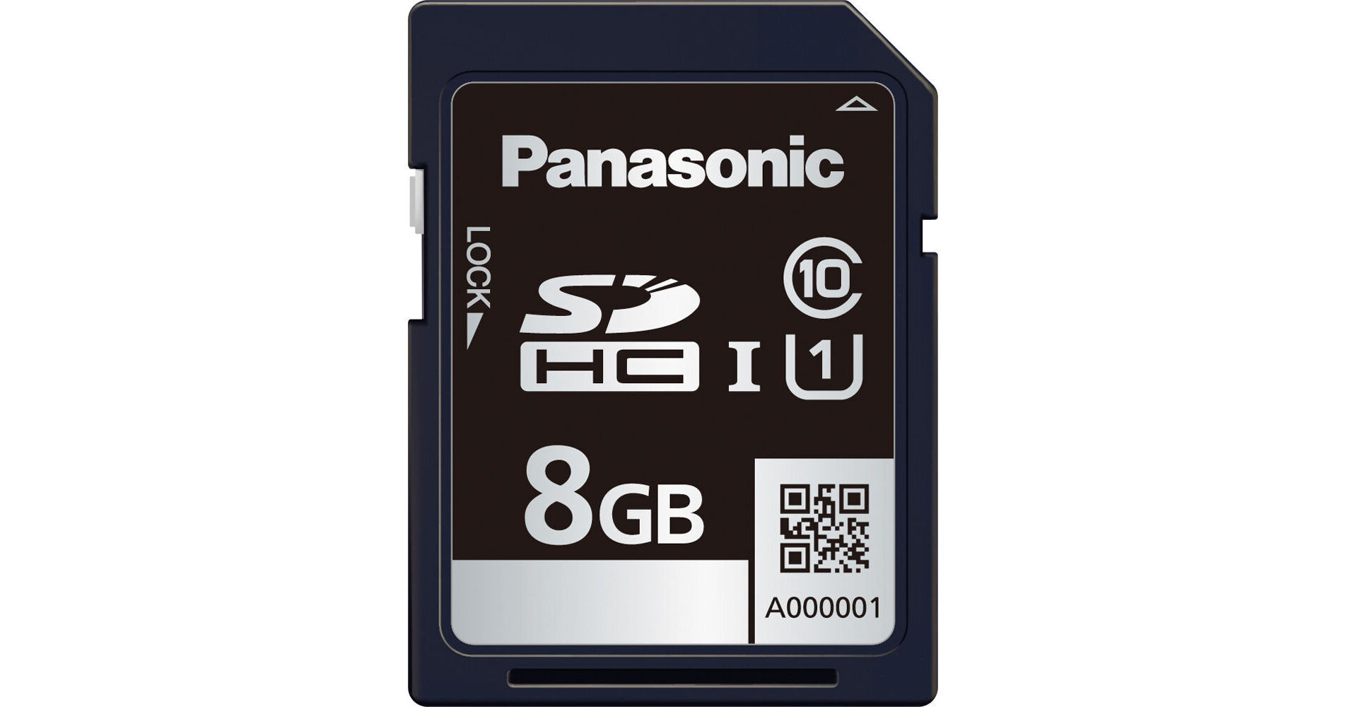 Panasonic 8GB SDHC Memory Card Class 10 UHSI RPSDB08GB1K B&H