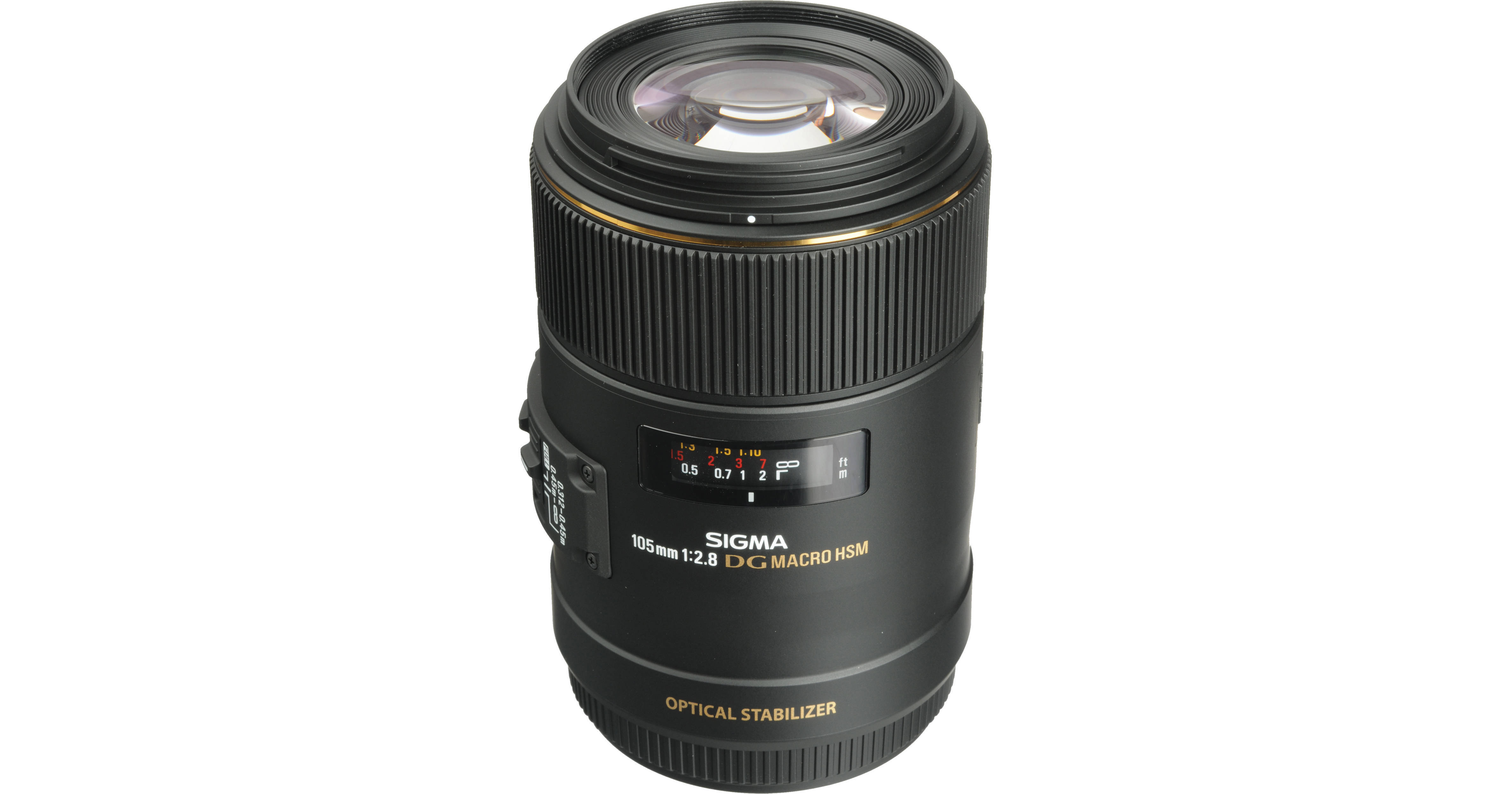 Sigma 105mm f/2.8 EX DG OS HSM Macro Lens for Canon EF 258101