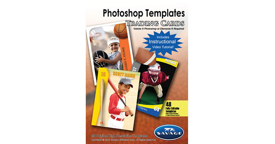 Savage Trading Card Templates PST102 B&H Photo Video