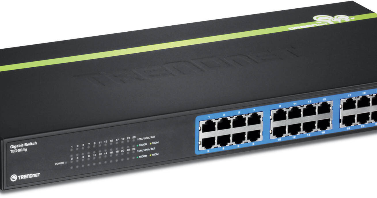 TRENDnet TEG-S24g 24-Port Gigabit GREENnet Switch TEG-S24G B&H