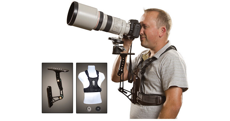 Cotton Carrier Steady Shot with Camera Vest (Black) 779SSV