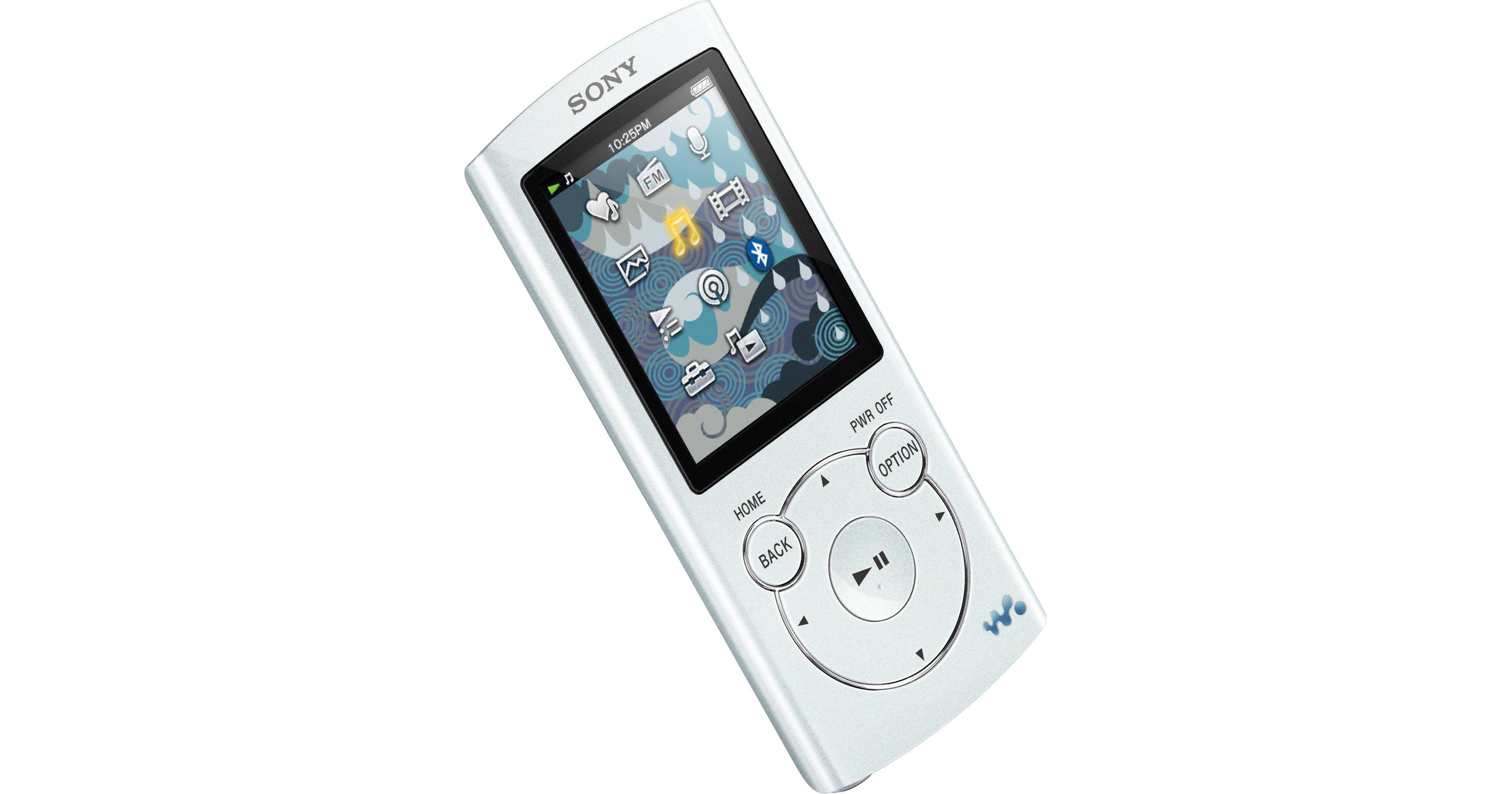 Sony 8GB NWZ-S764BT Bluetooth-Enabled Walkman Video NWZS764WHI