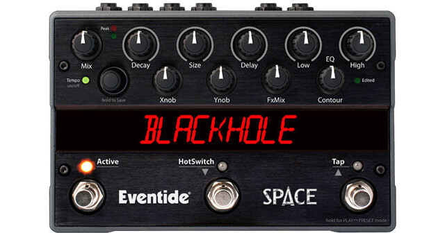 Eventide Space Reverb Stompbox 1143-041 B&H Photo Video