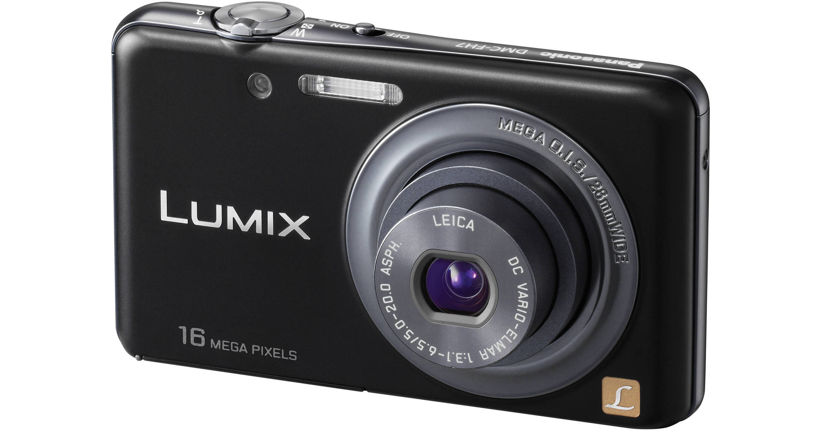 Panasonic LUMIX DMC-FH7 Digital Camera (Black) DMC-FH7K B&H