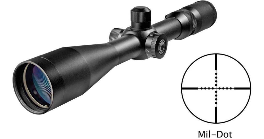 Barska 4-16x50 Benchmark Riflescope (Black Matte) AC11202 B&H