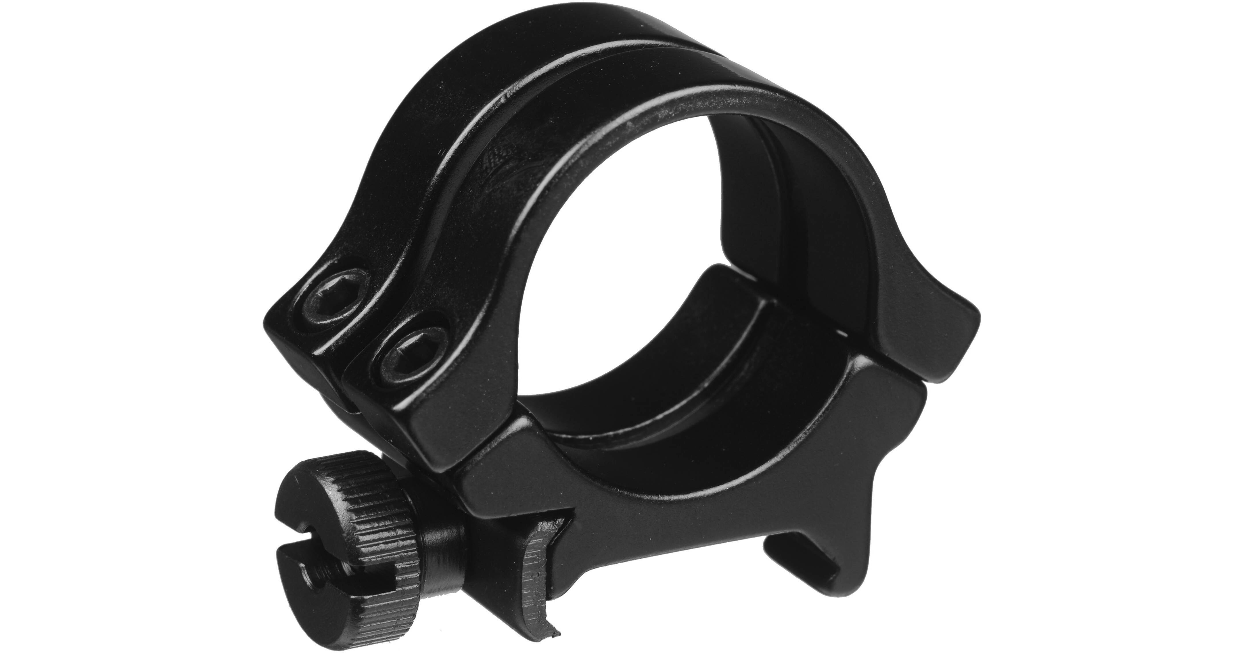 Weaver Mounts 49047 Quad-Lock Rings Ring Set 1 Diam High Black Matte  076683490476 Weaver Mounts for sale