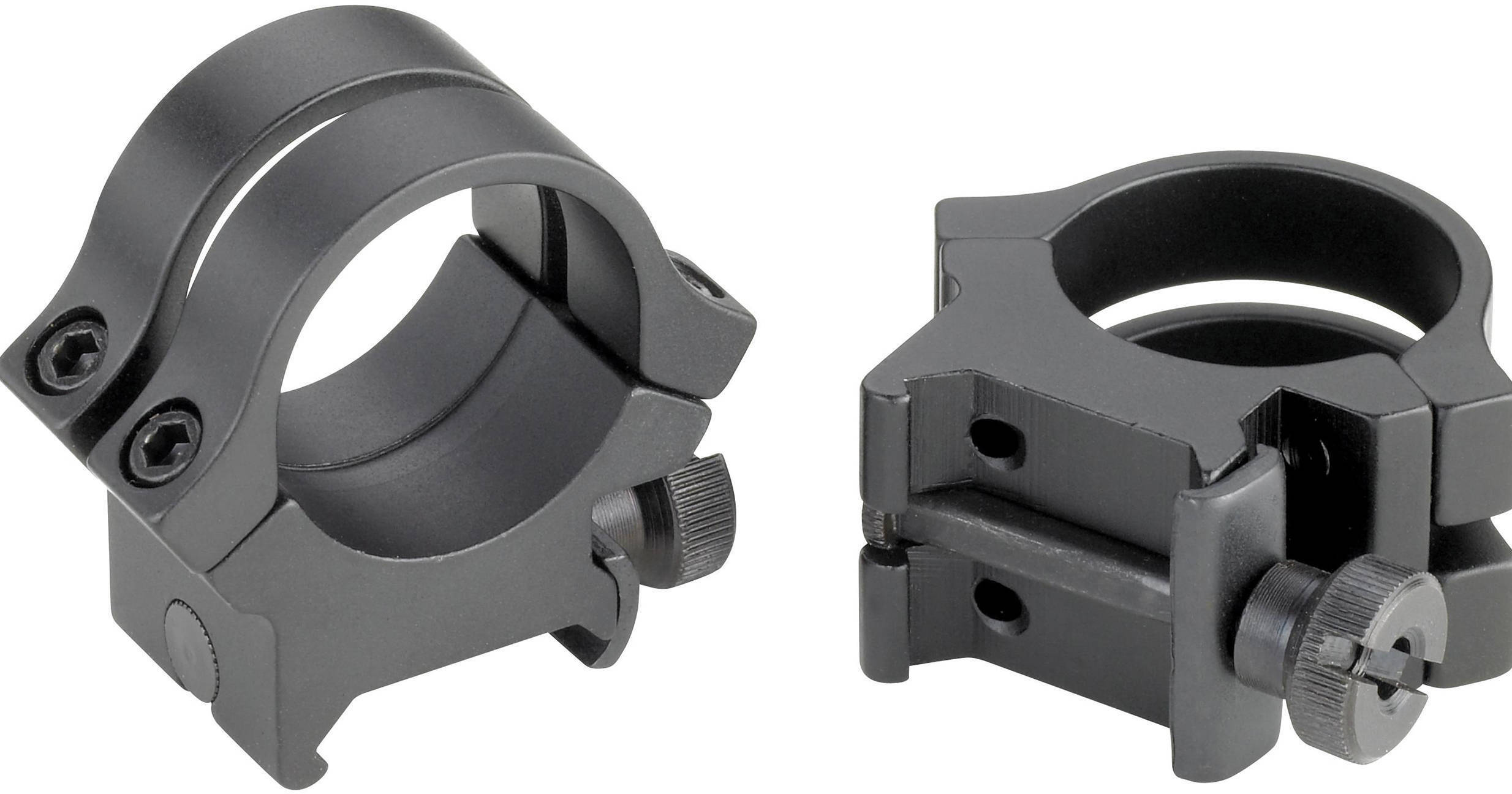 Weaver 1-in Medium Matte Quad-Lock Riflescope Rings