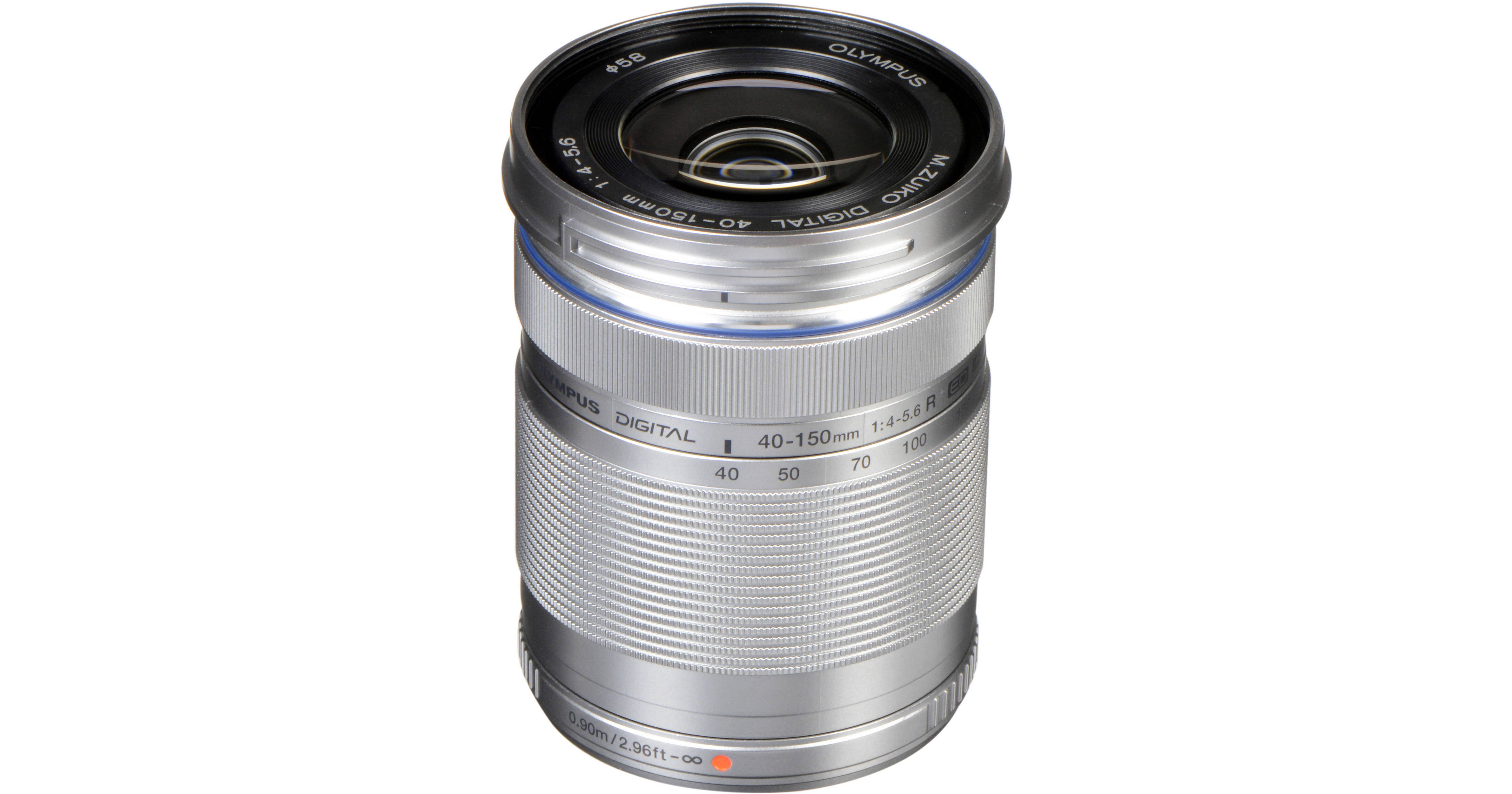 Olympus M.Zuiko Digital ED 40-150mm f/4-5.6 R Lens (Silver)