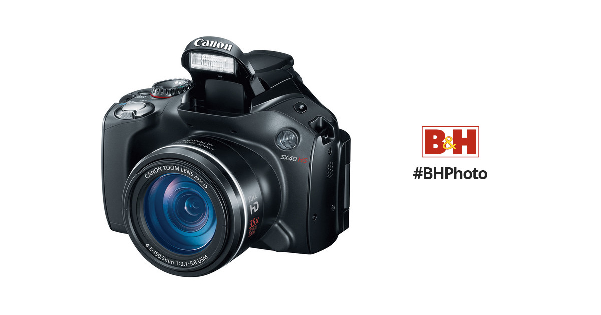 Canon 9166 Deluxe Pelle Custodia per fotocamera PowerShot SX40 HS 
