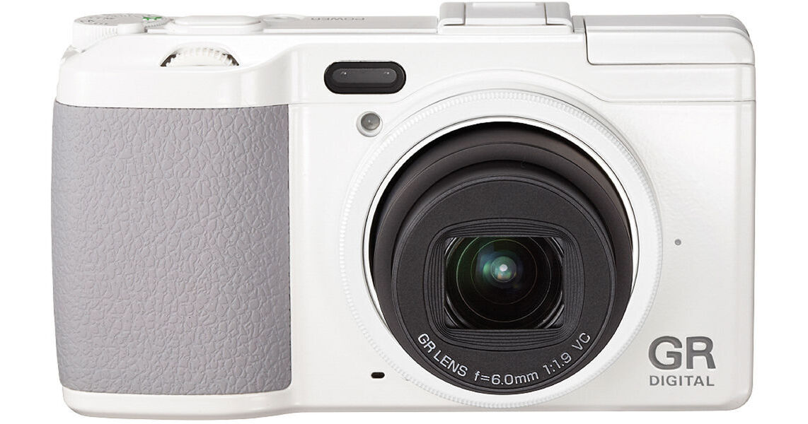 Ricoh GR DIGITAL IV Digital Camera (White) 175733 B&H Photo Video