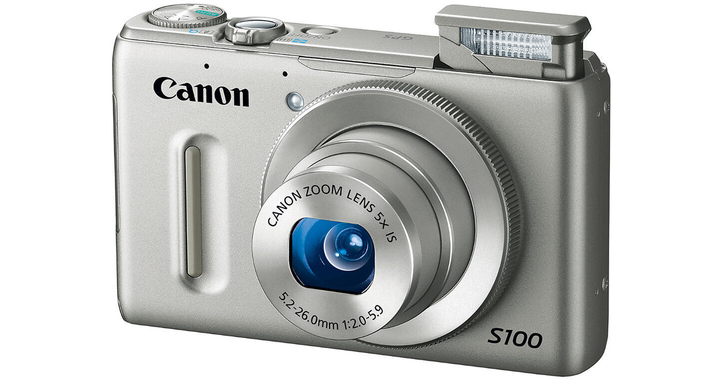 Canon PowerShot S100 Digital Camera (Silver) 5245B001 B&H Photo