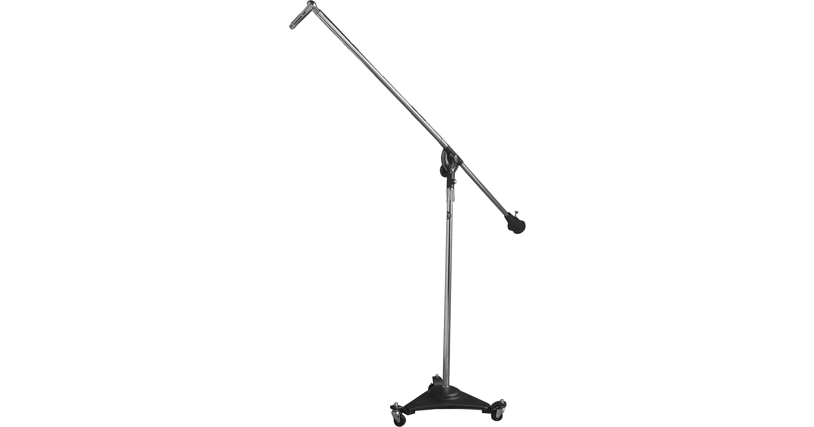 Studio Boom Mic Stands w Air 49 to 73 - Chrome