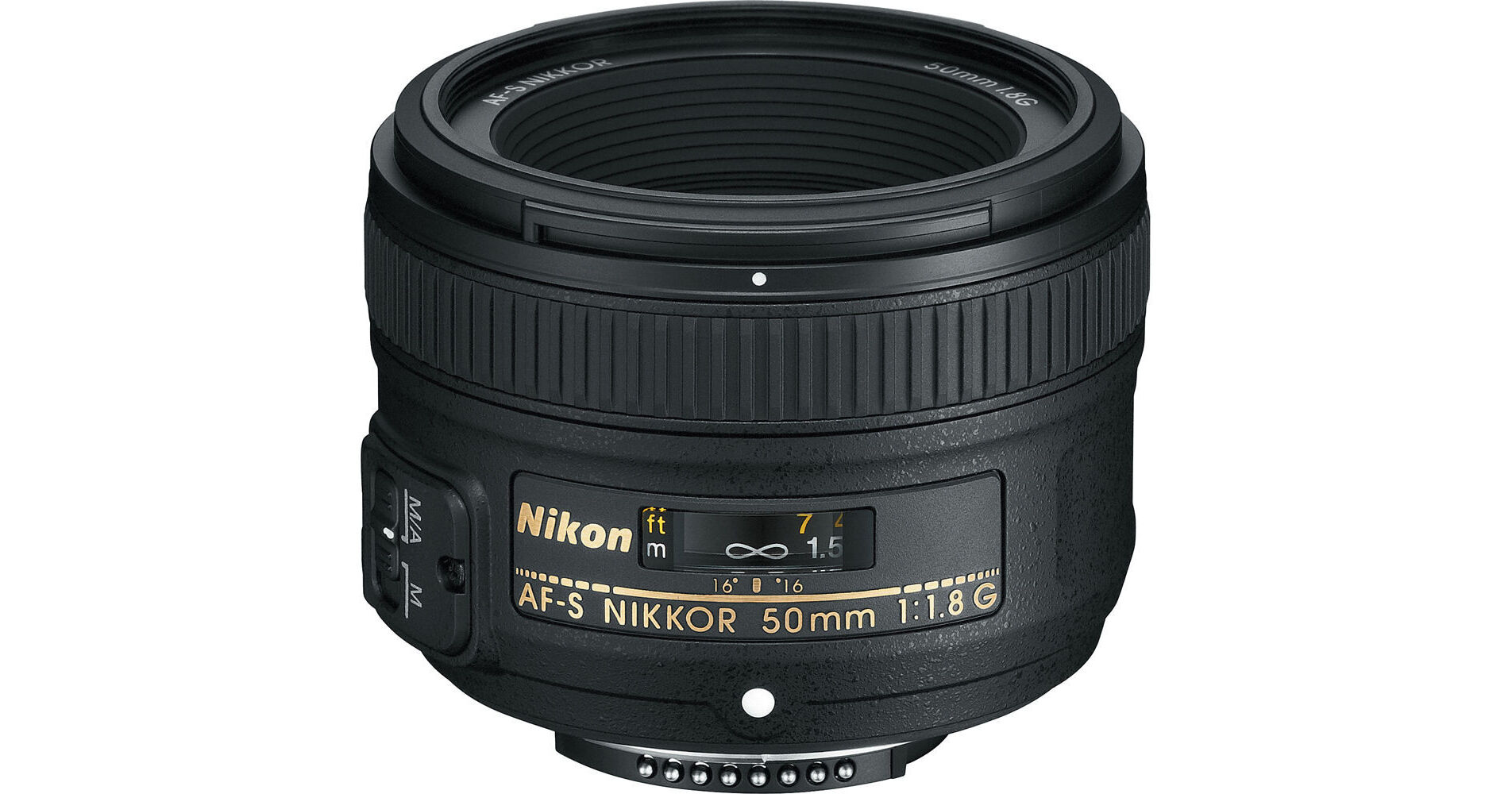 Nikon AF-S NIKKOR 50mm f/1.8G Lens (Refurbished by Nikon USA)