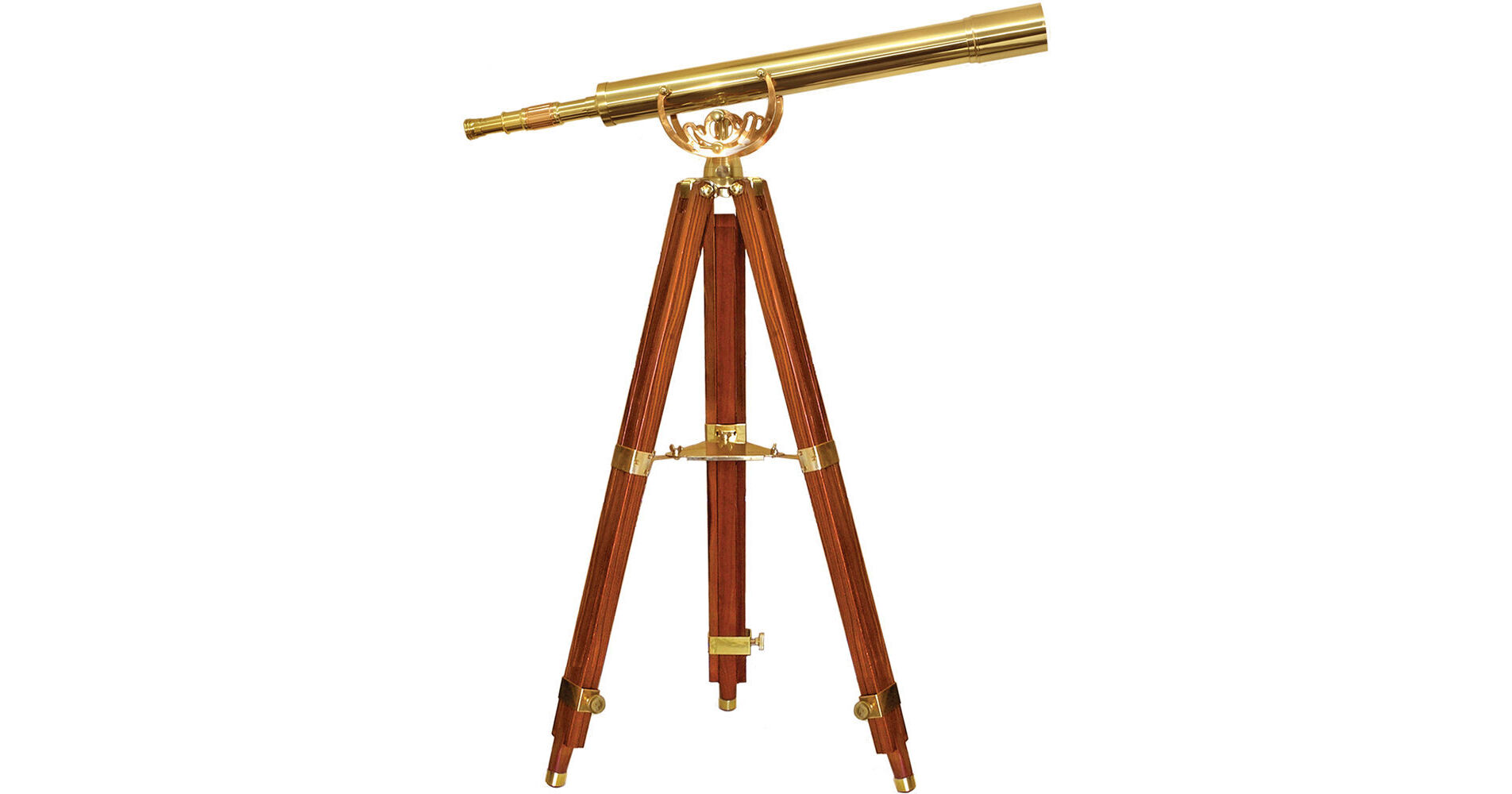 Barska 32x80 f/7.5 Anchormaster Classic Brass Telescope AA10620