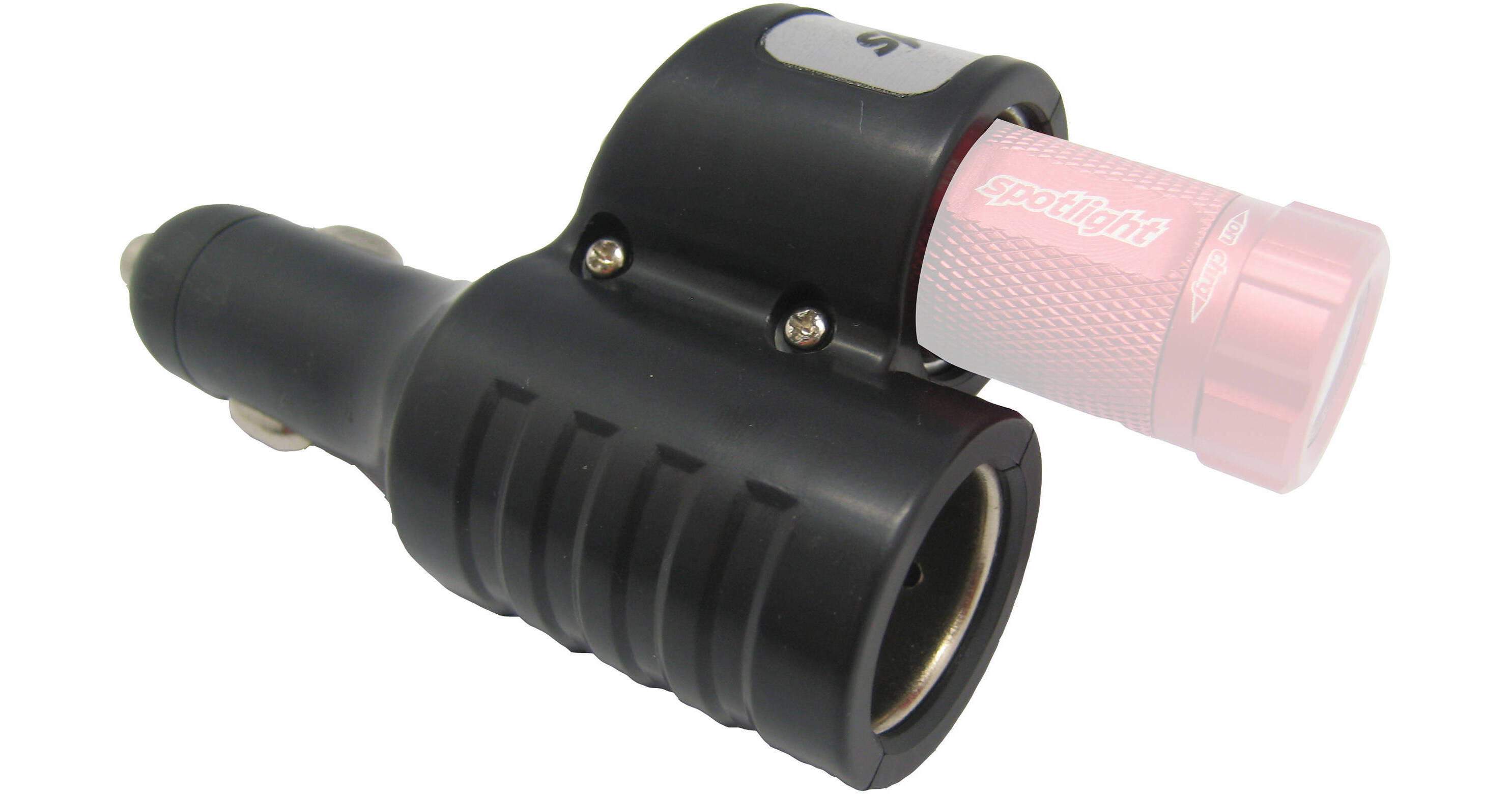 SpotLight Super Socket Dual 12V Adapter SPOT9002 B&H Photo Video