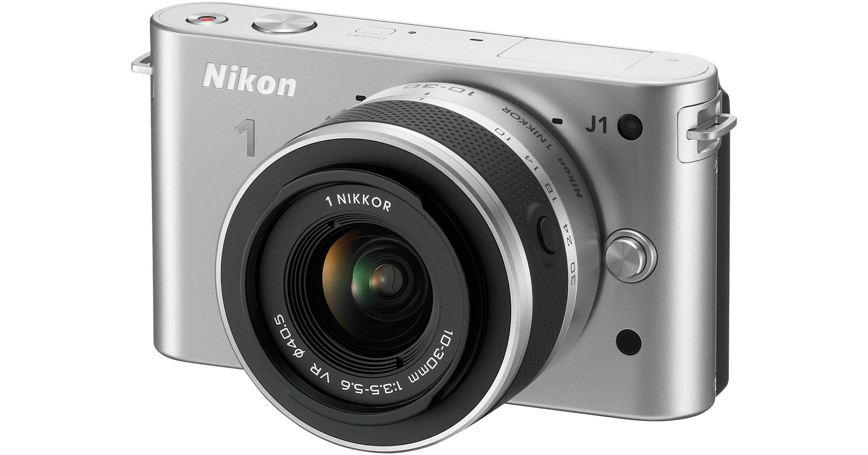 Nikon 1 J1 Mirrorless Digital Camera With 10-30mm Vr Zoom 27532