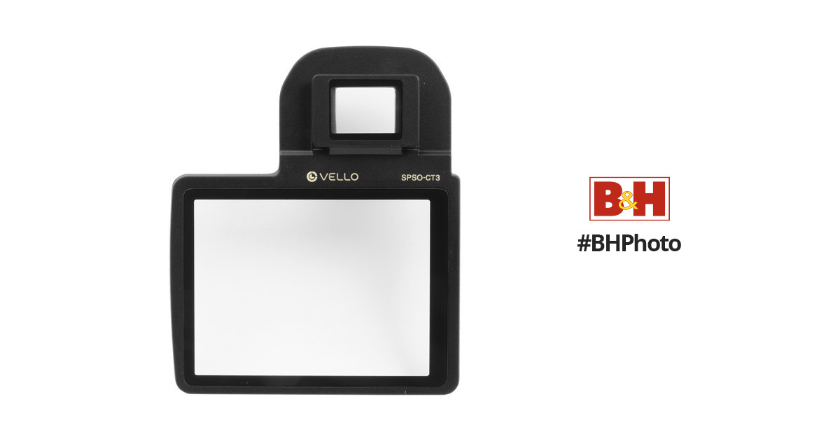 3 Pack Vello Snap-On LCD Screen Protector for Nikon D3100