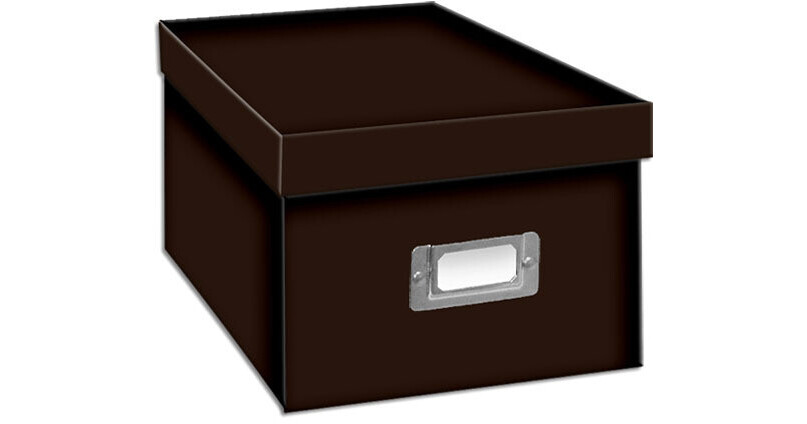 Pioneer Photo Albums BCD-1S/DB Photo CD/DVD Storage Box (Dark Brown)