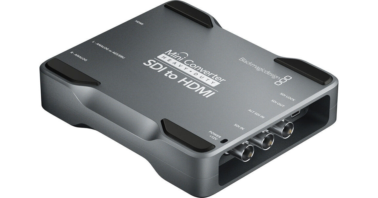 Blackmagic Design Mini Converter Heavy Duty - SDI CONVMH/DUTYBSH