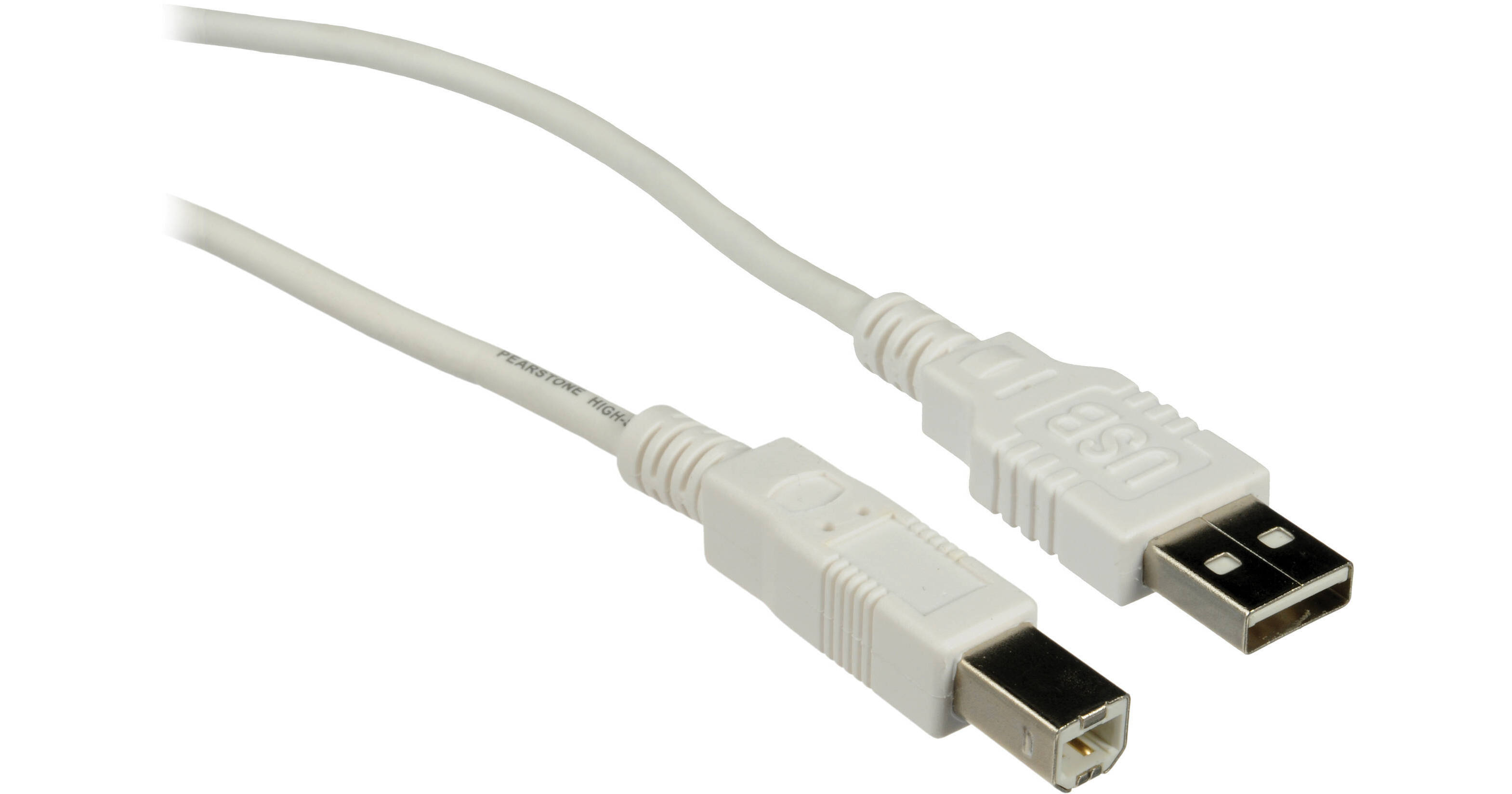 Pearstone USB 2.0 Type A Male To Type B Male Cable USB-AB6W B&H