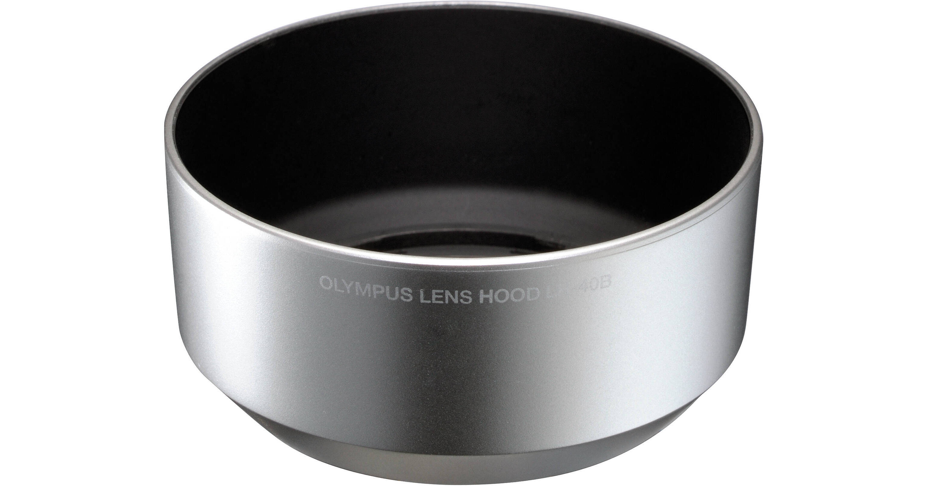 JJC LENS HOOD FOR OLYMPUS M.ZUIKO DIGITAL 45mm 1:1.8 AS LH-40B & Cleaning cloth