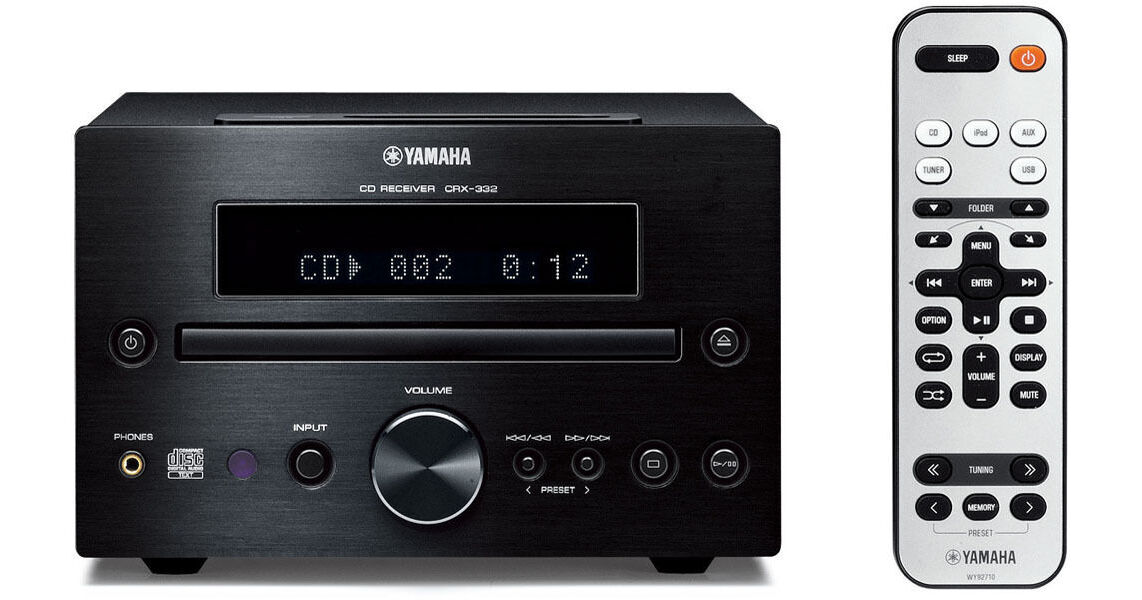 Yamaha CRX322 CD Receiver CRX332BL B&H Photo Video