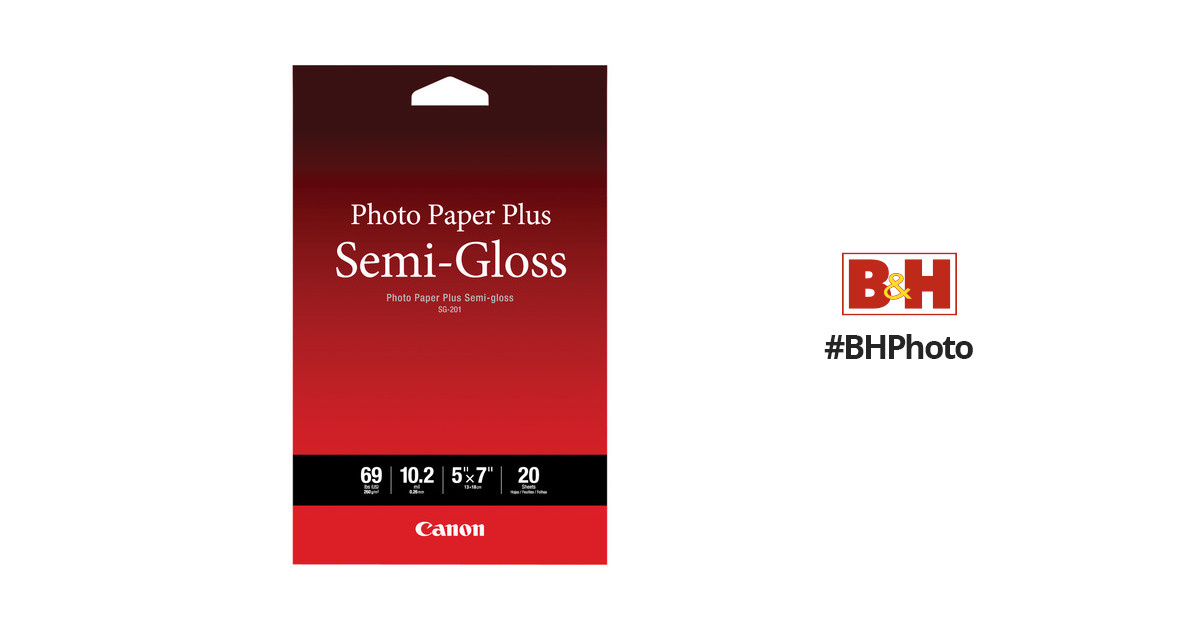 Canon Photo Paper Plus Double Sided Semi-Gloss - 5x7 - 9981A006