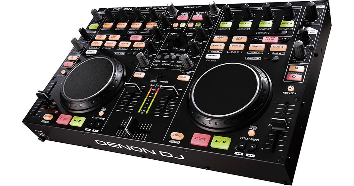 Denon DJ MC3000 DJ Software Controller with Mixer & DN-MC3000