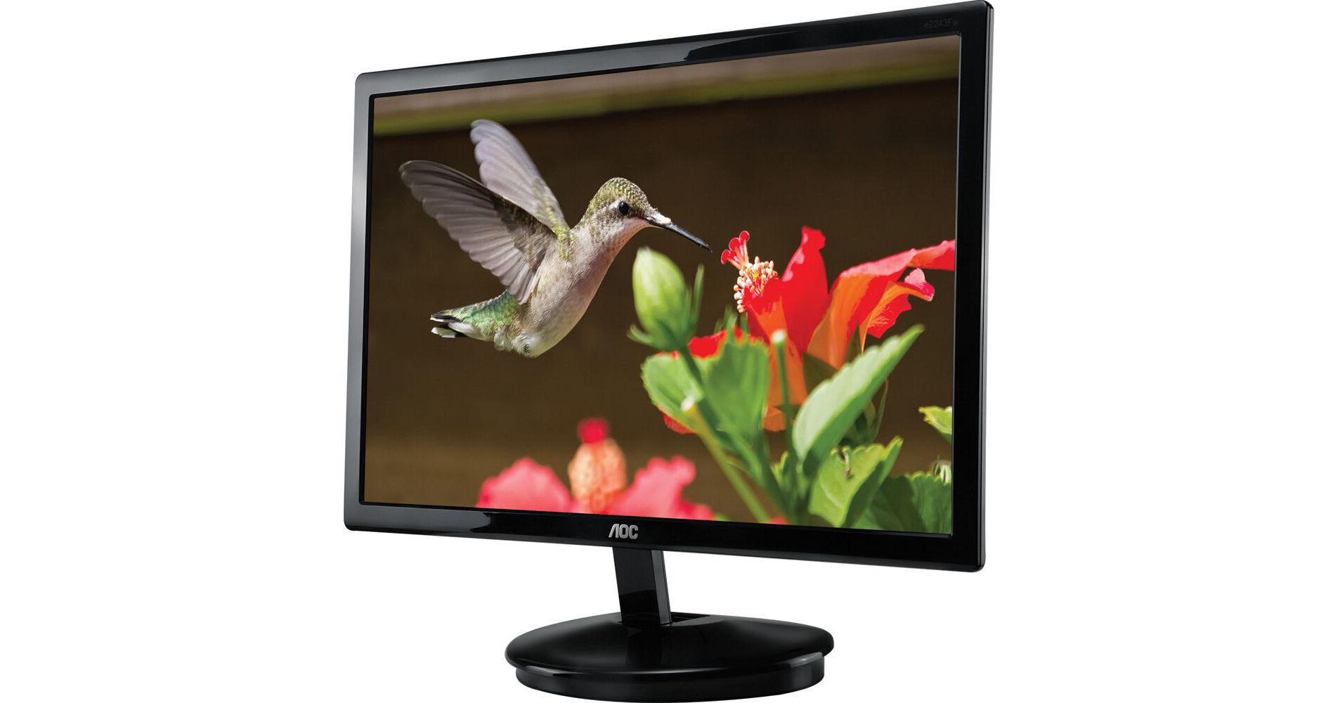 Monitor LED AOC, 23, 1920x1080, VGA, DVI - E2343F