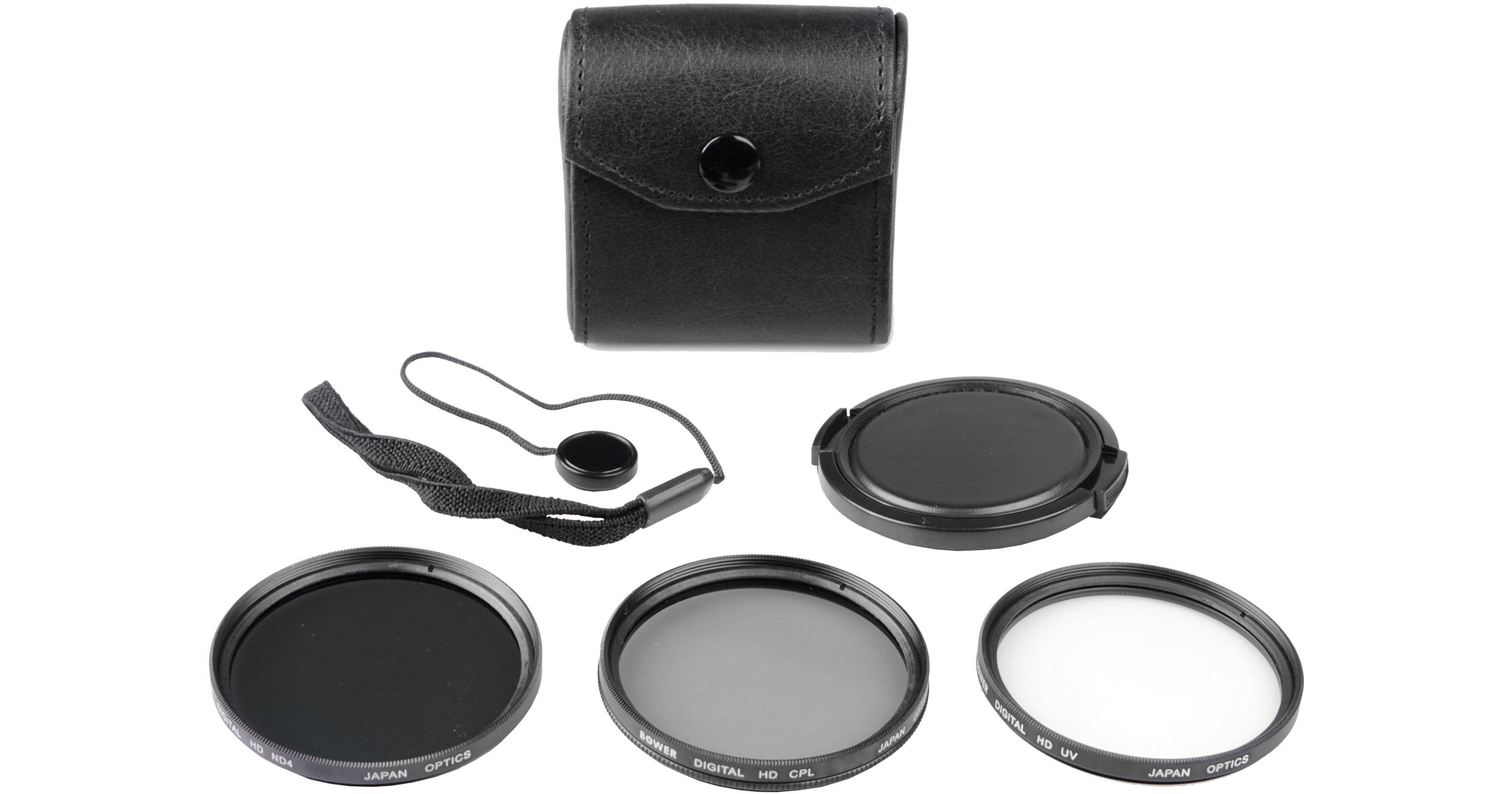 Bower 58mm Digital Filter Kit VFK58C B&H Photo Video