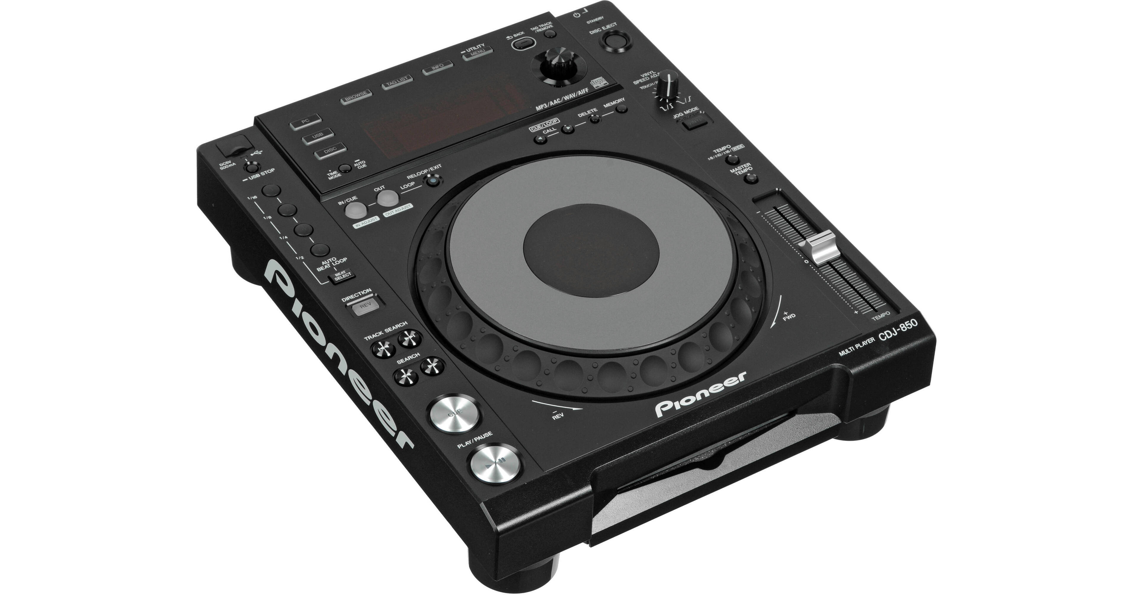 Pioneer CDJ-850 Performance Multi Player (Black) CDJ-850-K B&H