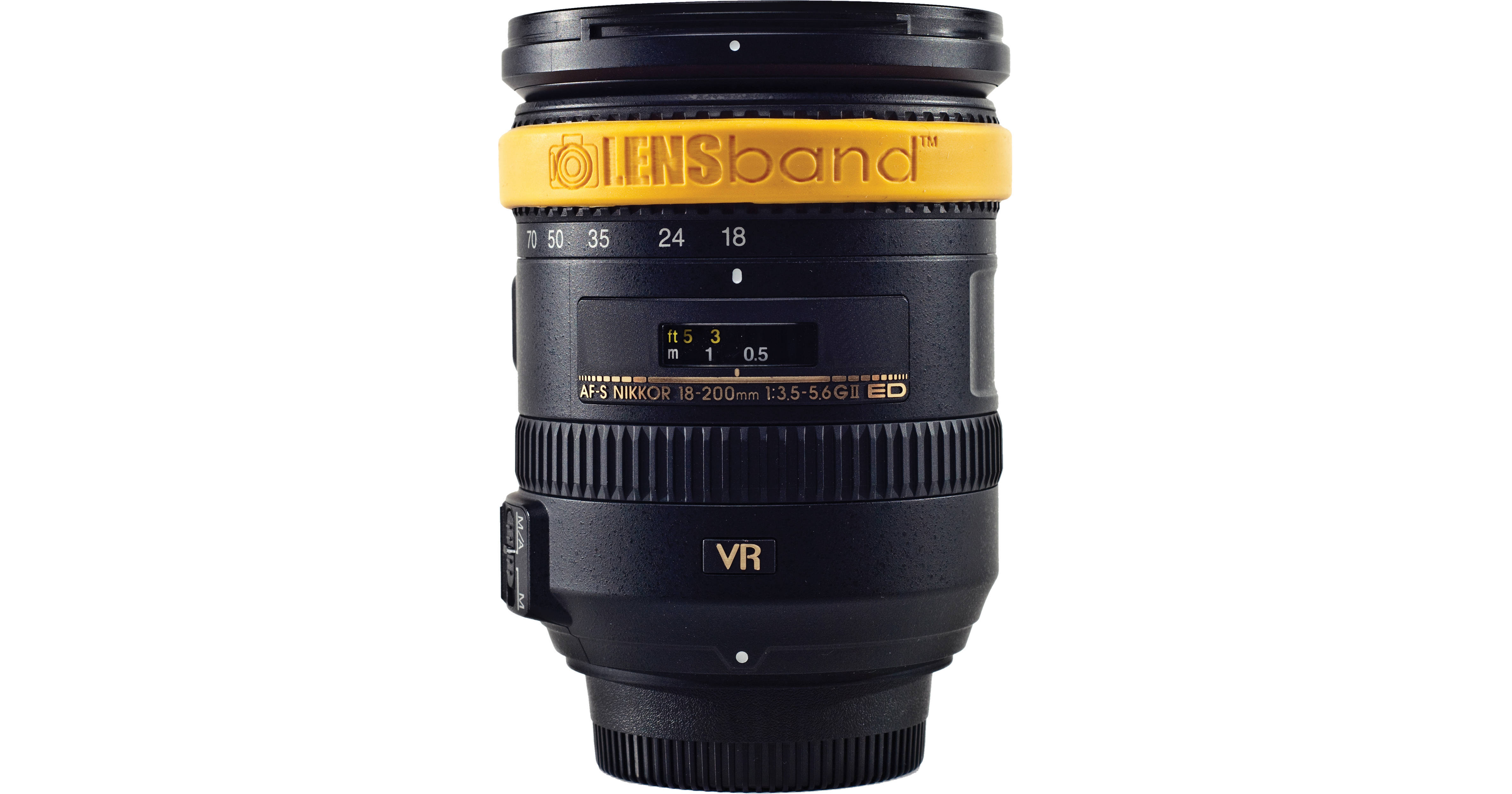 LENSband Lens Band (Yellow) 628586557932 B&H Photo Video