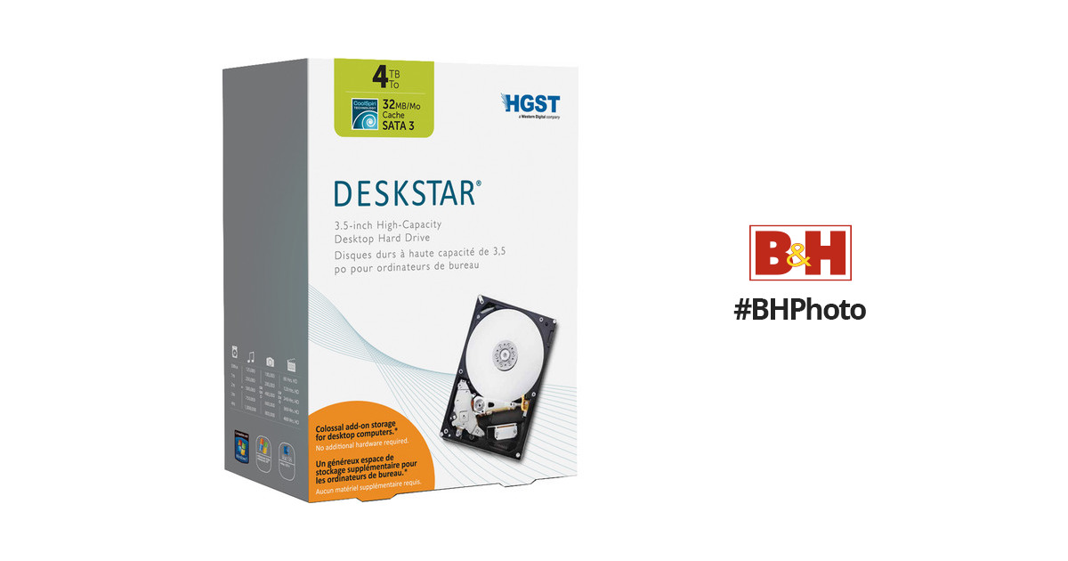 HGST 4TB Deskstar Coolspin 3.5