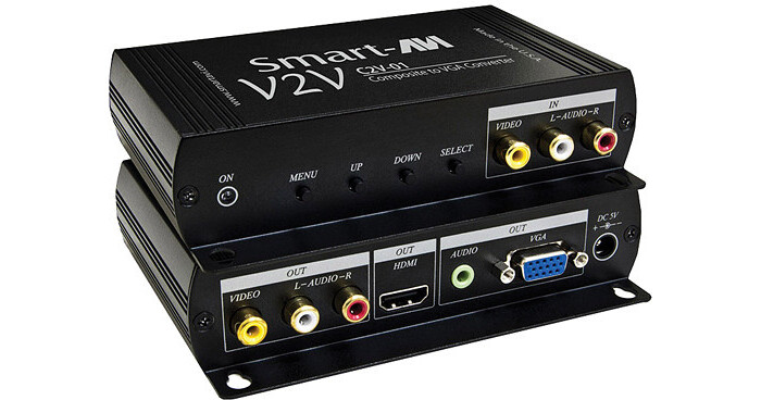 Smart-AVI VGA + Audio to HDMI Converter V2V-CVH-01-V2-S B&H