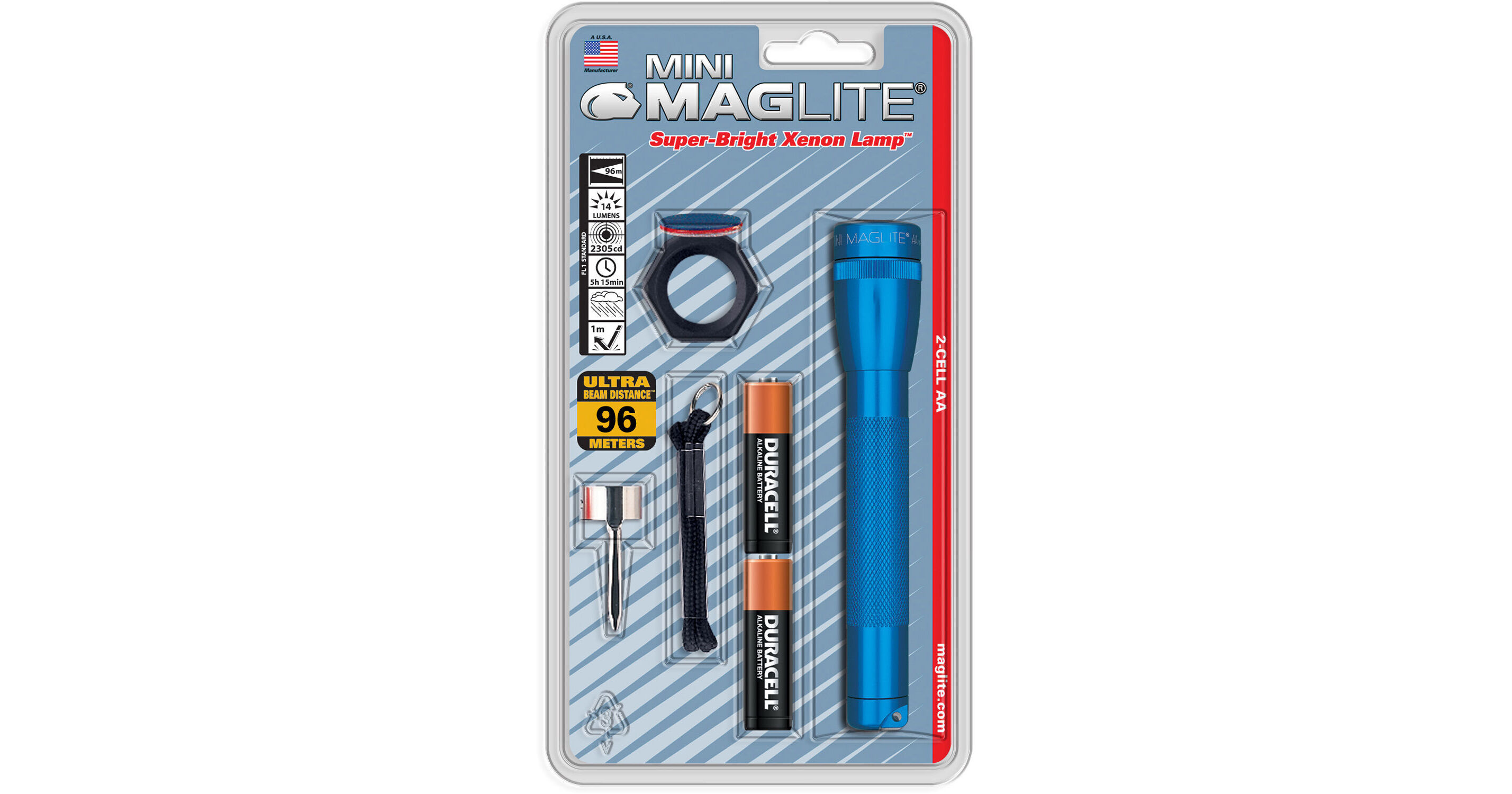 Maglite Travel Bundle for Him or Her Blue