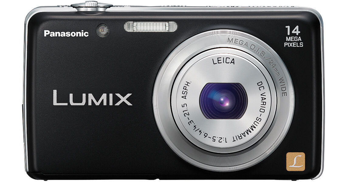 Panasonic LUMIX FH6 Digital Camera (Black) DMC-FH6K Bu0026H Photo