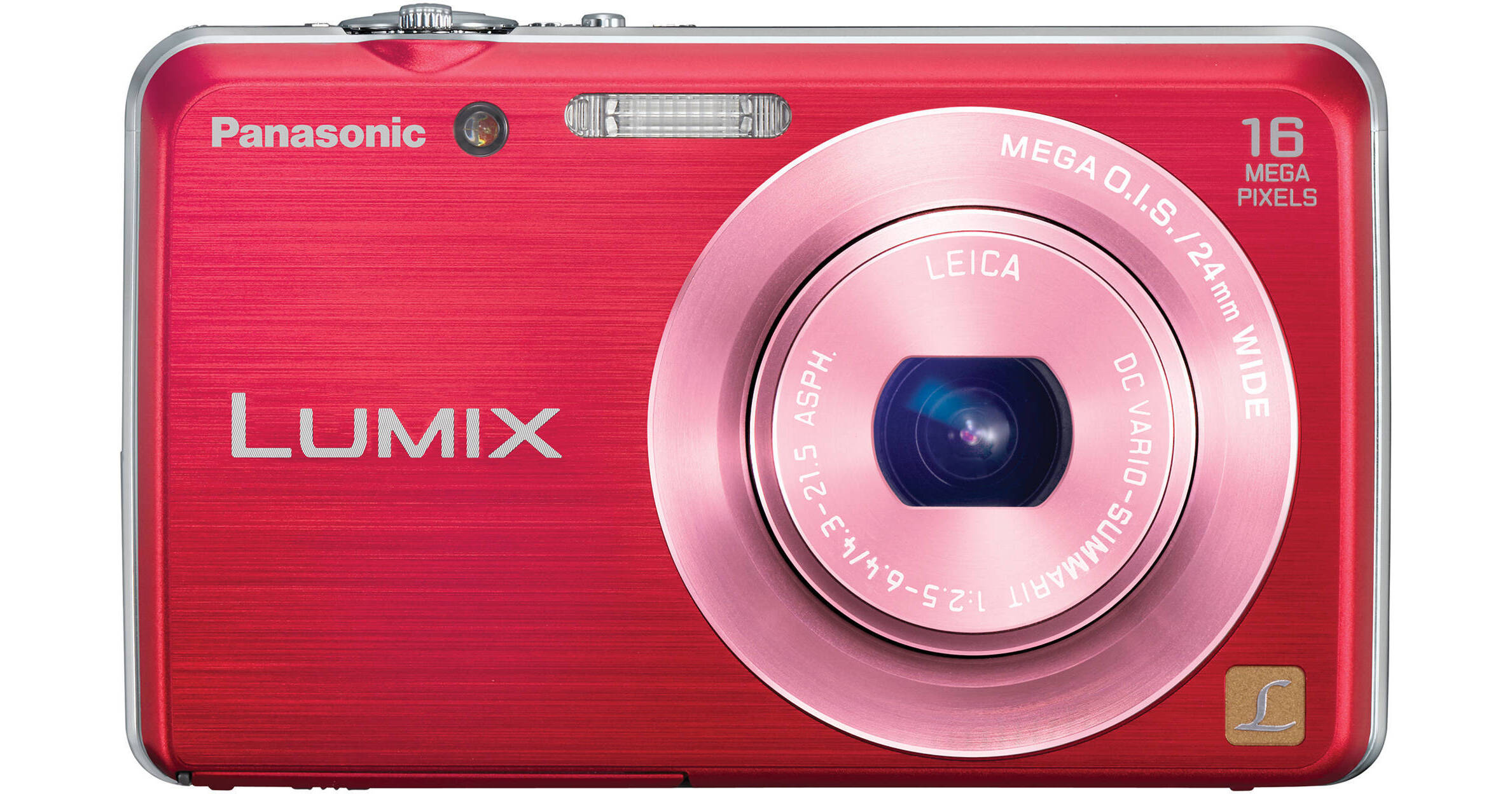 Panasonic LUMIX FH8 Digital Camera (Red) DMC-FH8R B&H Photo Video