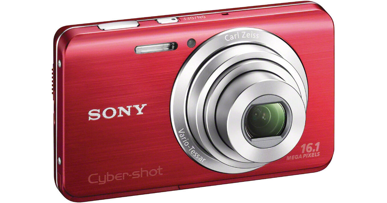 Sony CyberShot DSCW650 Digital Camera (Red) DSCW650/R B&H