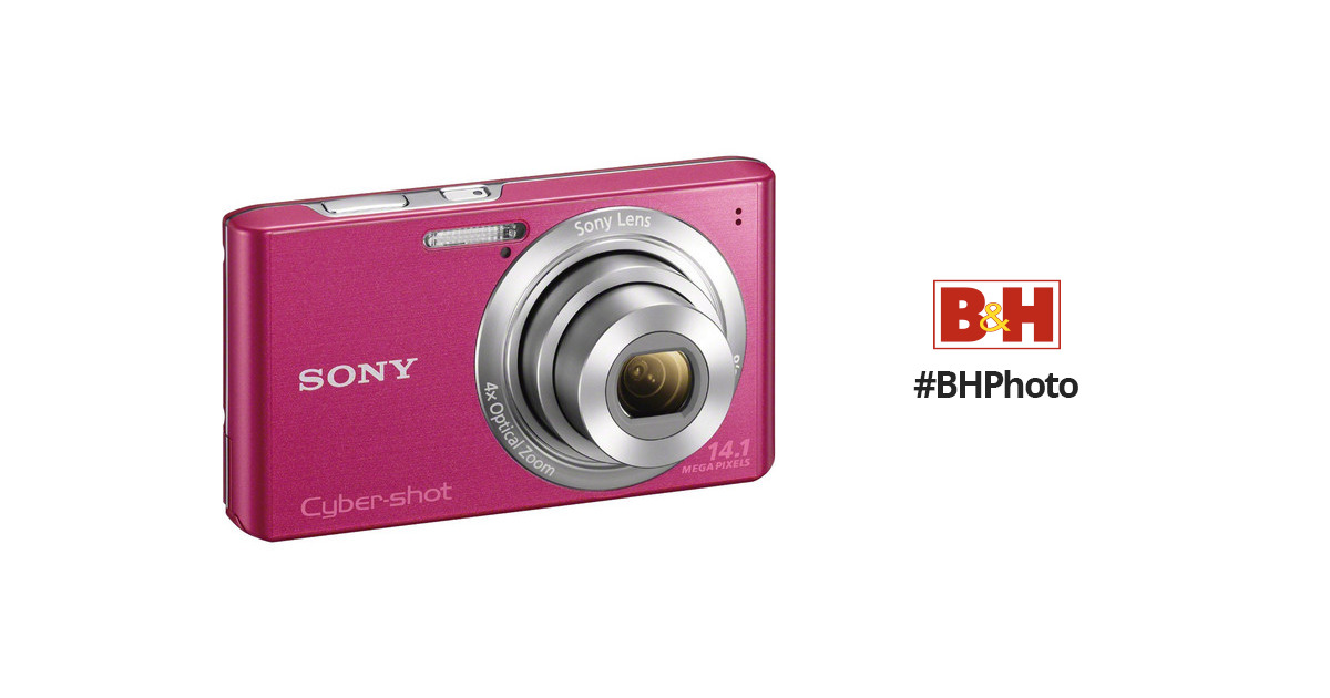 Sony Cyber-Shot DSC-W610 Digital Camera (Pink) DSCW610/P B&H